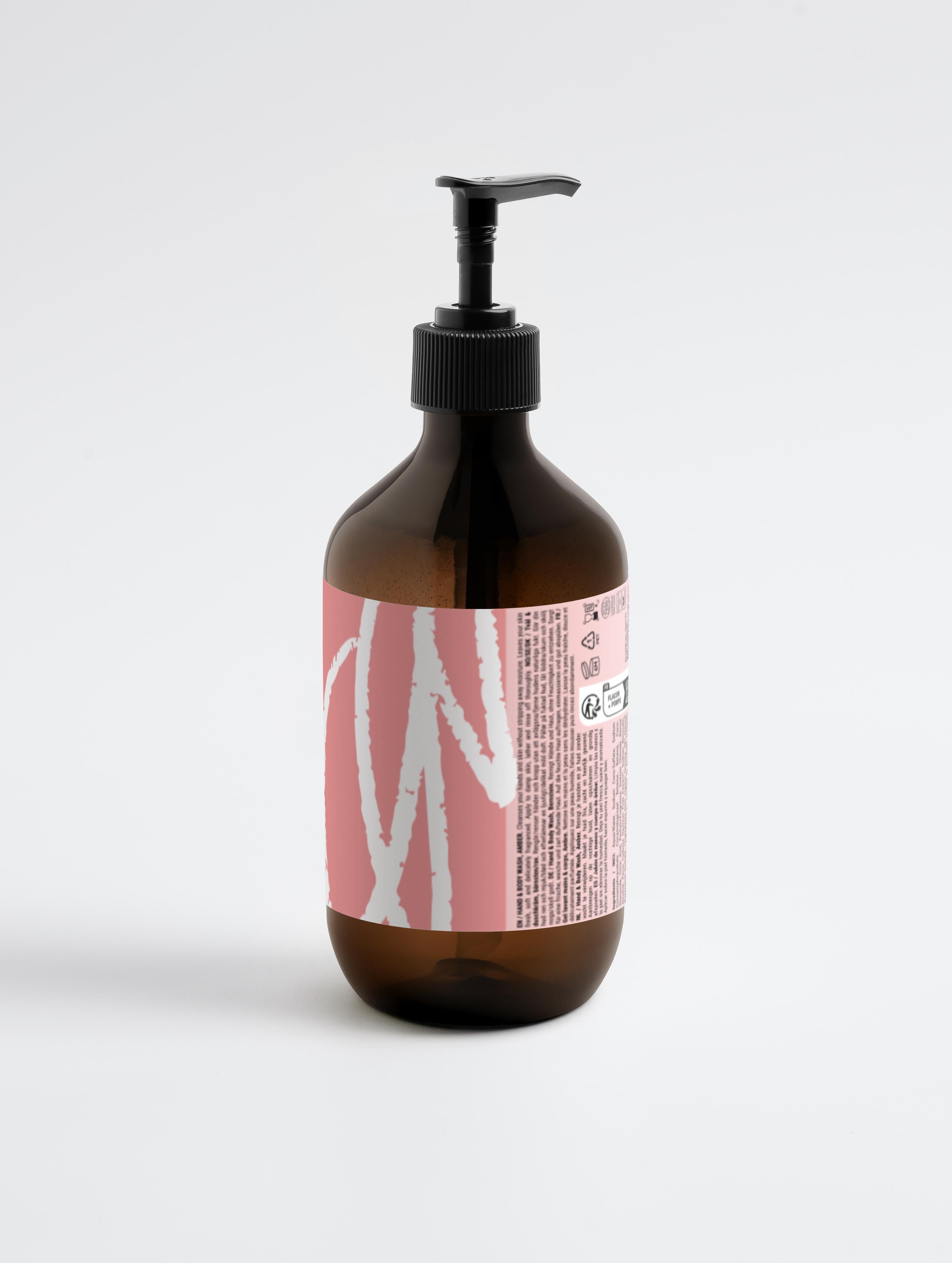 Hand & Body Wash, Patchouli & Amber Vanilla